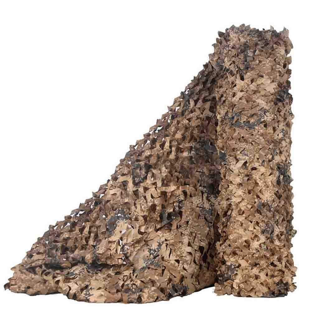 DPPAN Camouflage Netting 3x5m (10x16ft) - Military Grade Woodland Camo Cover for Camping, Hunting, Shooting, Desert & Outdoor Activities | Sunshade, Hide Cover, Party Decorations | Perfect for Tactical Missions, Backyard Events & Outdoor Adventures