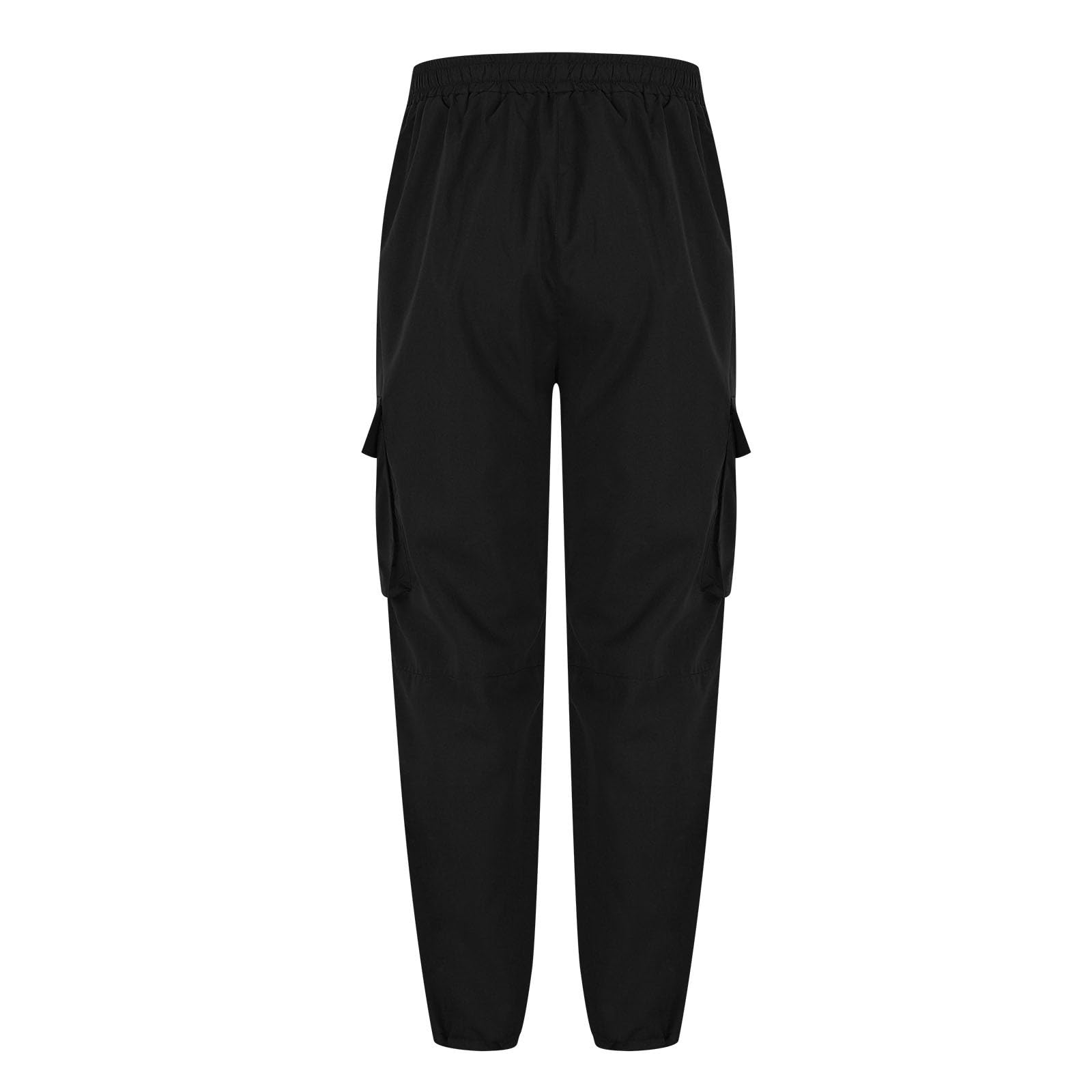 Men's Cargo Jogger Pants - Big & Tall Athletic Sweatpants with Pockets | Cotton Loose Fit Straight Leg Casual Pants for Workout, Hiking & Everyday Wear
