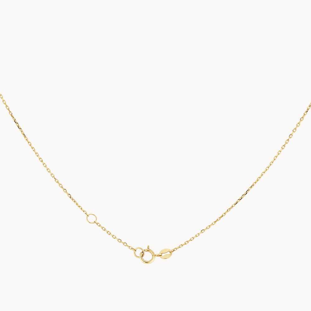 10k Gold Amethyst Oval Paperclip Chain Necklace for Women - Elegant Layering Jewelry for Everyday Wear & Special Occasions