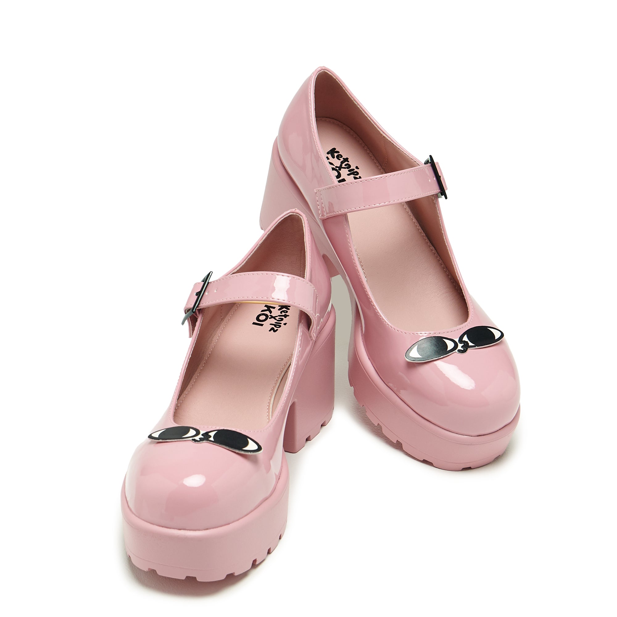 Tira Ketnipz Mary Janes Shoes - 'Frick I'm Sick Edition' Cute Cartoon Character Slip-Ons for Women & Teens - Perfect for Cosplay, Casual Wear and Gift Giving