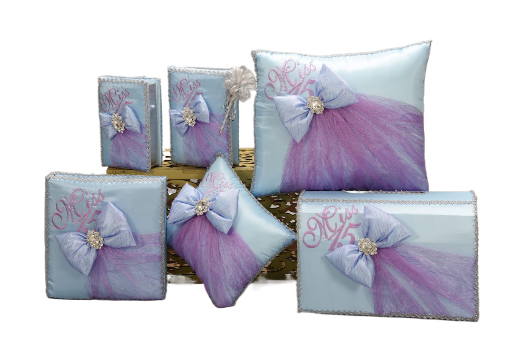 Quinceanera Accessories Set for Sweet 16 - Half Set (198 Pieces) | Quinceañera Decorations & Gift Ideas for Birthday Parties, Celebrations & Special Events