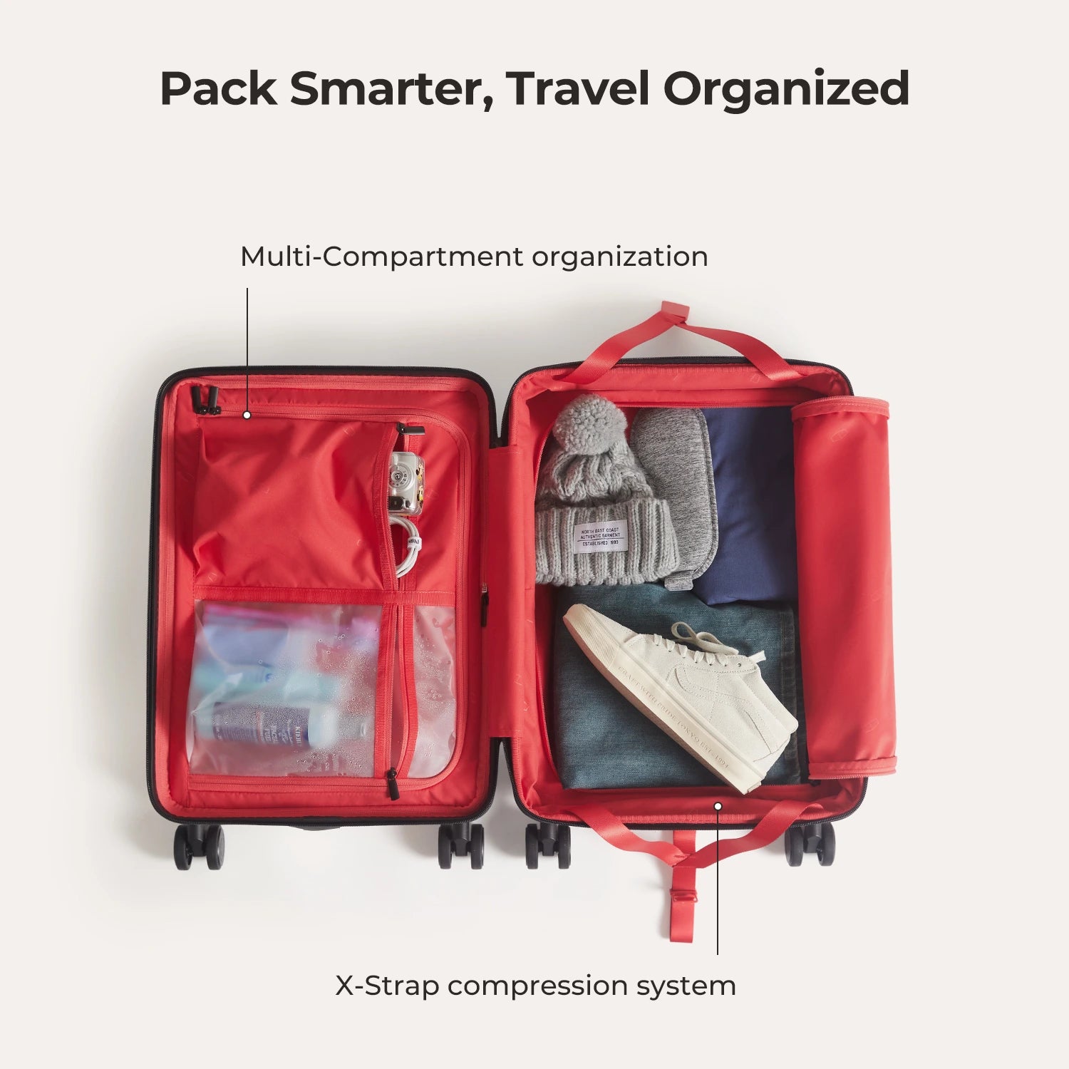 Getaway 20 Carry On Aurora - Lightweight Durable Travel Luggage for Weekend Trips & Business Travel