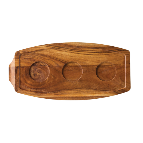 Premium Acacia Wood Serving Board Set - 1.5