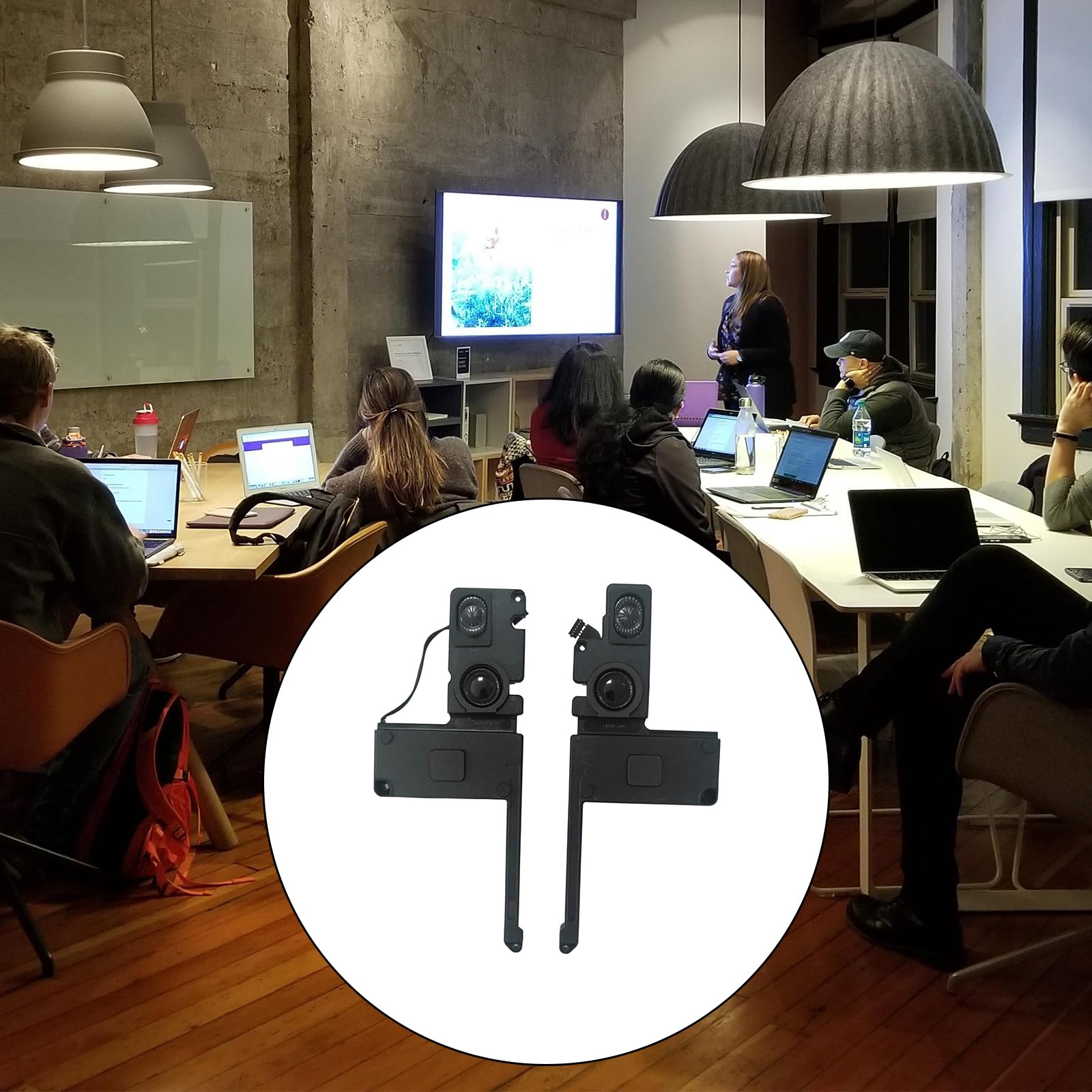 WELLDOER Laptop Integrated Speakers for 15.4