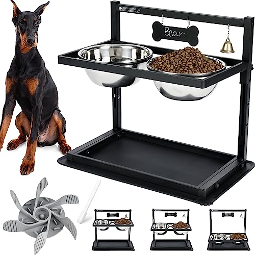 Black-Grey Slow Feeder & Mat