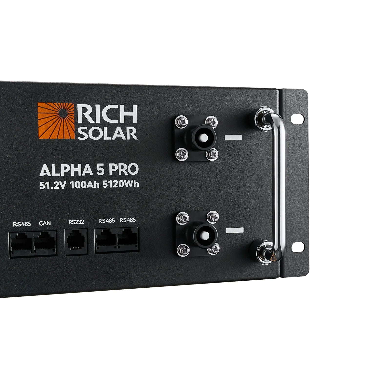 Rich Solar ALPHA 5 PRO 51.2V 100Ah LiFePO4 Lithium Iron Phosphate Battery - High Performance Deep Cycle Battery for Solar Energy Storage, RV, Marine & Off-Grid Power Systems