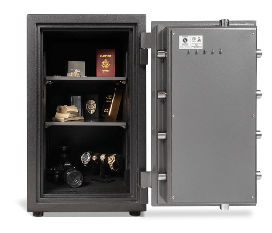 AMSEC BFS2815E1 Fireproof & Burglar Proof Safe - Home & Office Security Safe for Documents, Cash, Jewelry & Valuables - UL Classified Fire Protection & Digital Keypad Lock