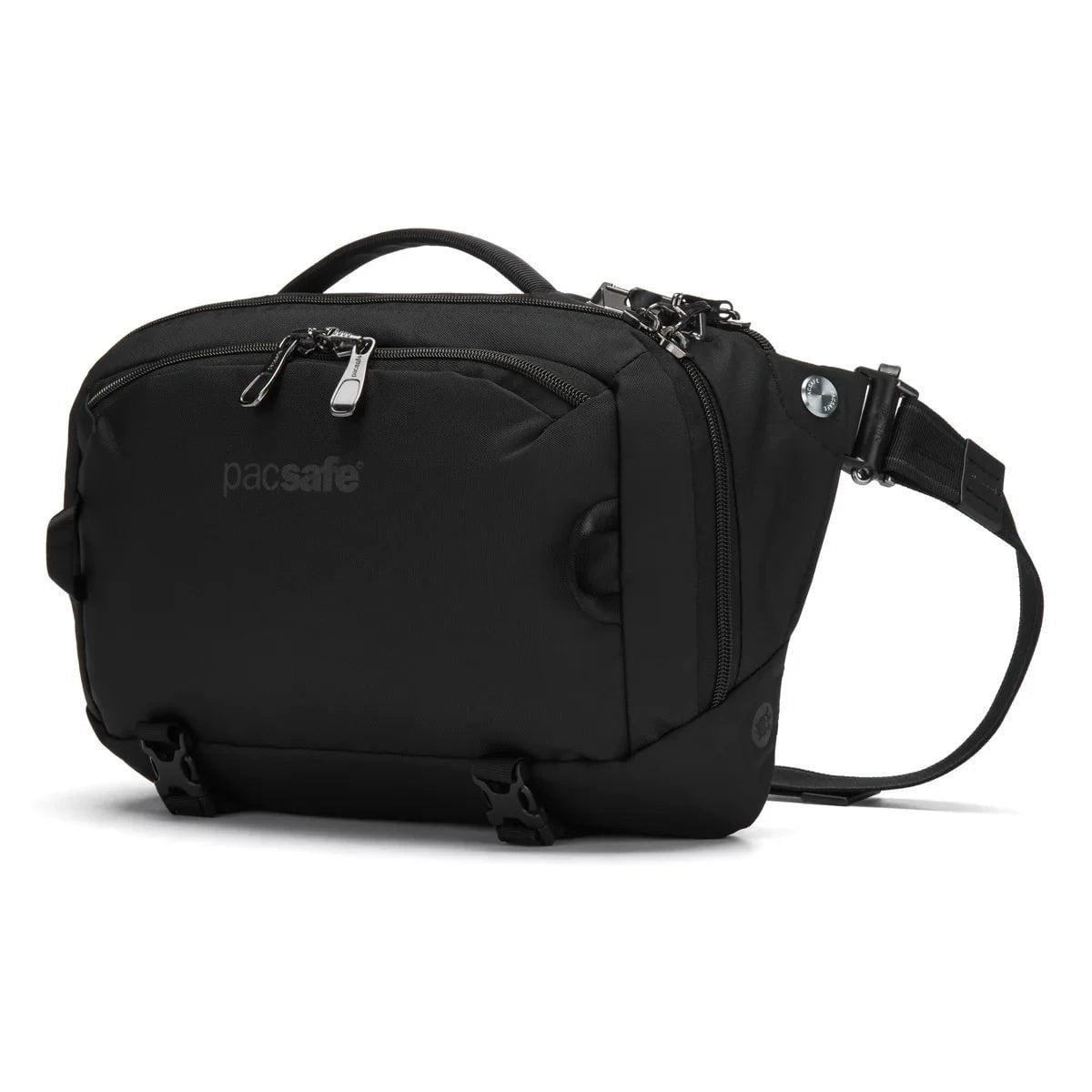 Pacsafe EXP 12 Anti-Theft Sling Crossbody Bag for Men & Women - Secure Travel & Commuting - RFID Protection & Cut-Resistant Straps for Urban Adventures