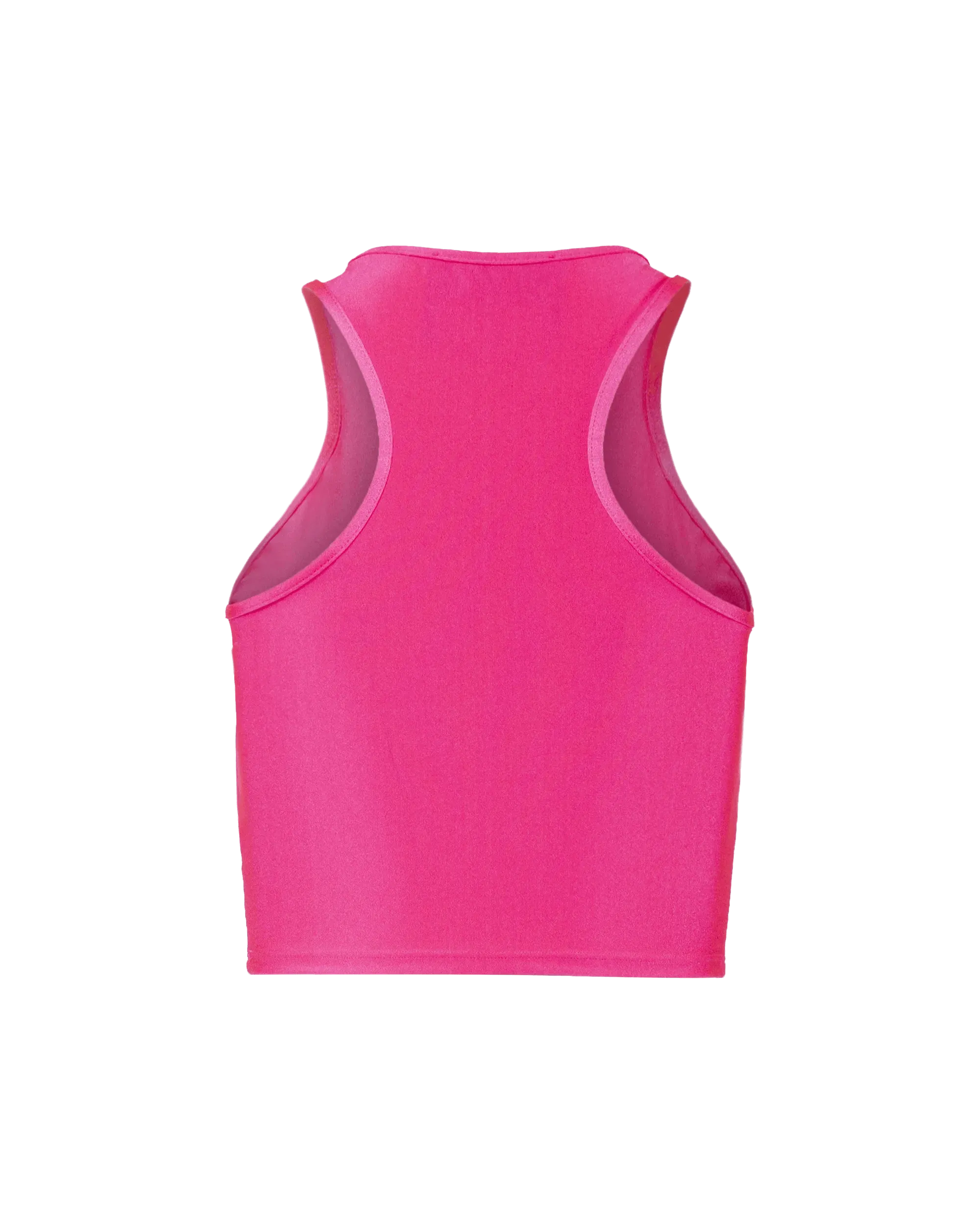 Cropped Patch Logo Tank Top for Women - Trendy Summer Sleeveless Shirt - Casual Streetwear & Gym Outfit