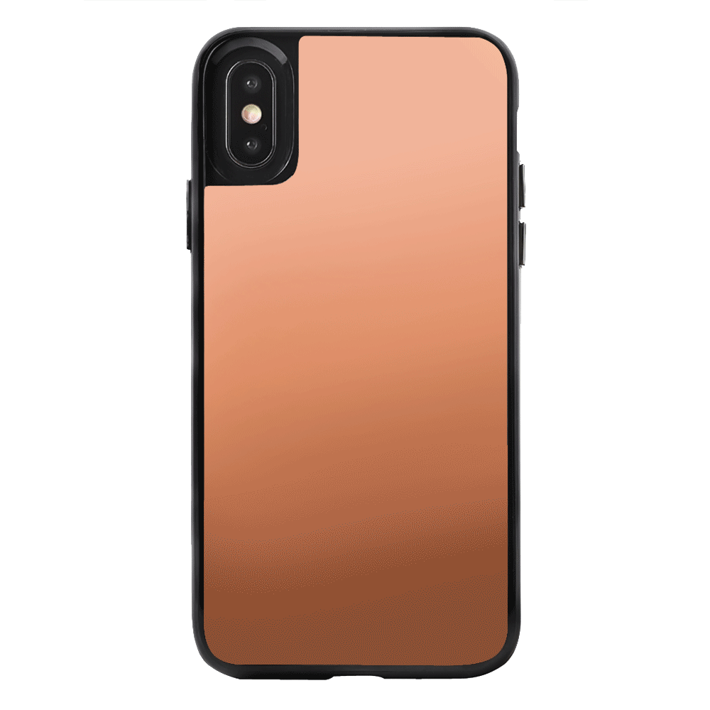 Rose Gold Reflective Mirror iPhone Case - Shatterproof Protective Cover for iPhone 13/14/15 Pro Max - Stylish Glittery Phone Case for Women & Girls - Perfect for Parties, Selfies & Night Out Accessories