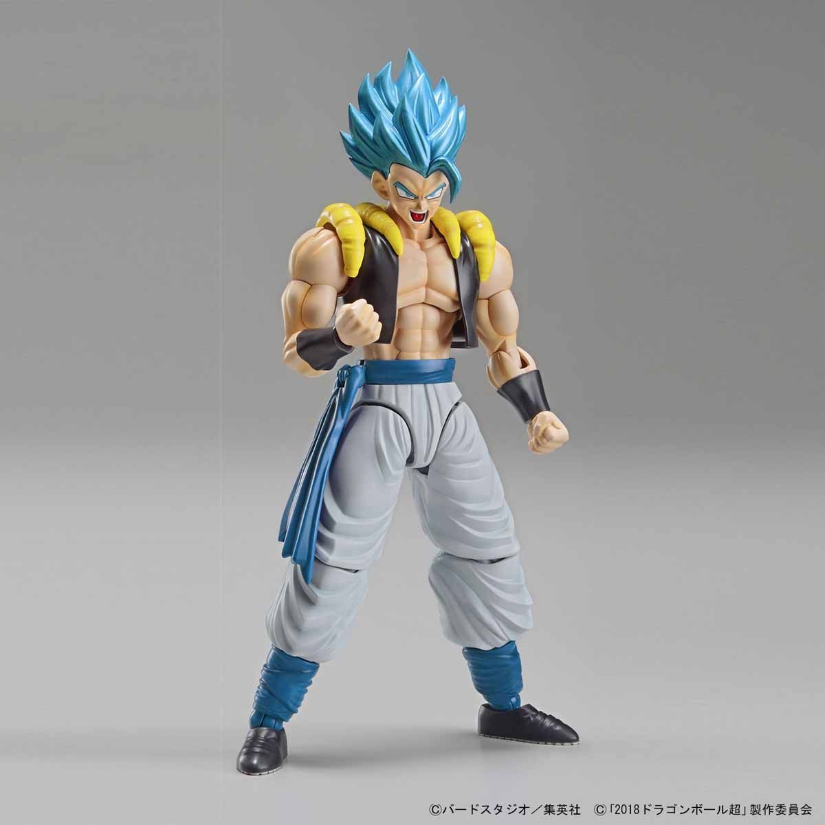 Figure Rise Standard Dragon Ball Super Super Saiyan God Super Saiyan Gogeta Plastic Model Kit - Build & Display Your Favorite DBZ Fusion Warrior for Anime Collectors & Action Figure Enthusiasts