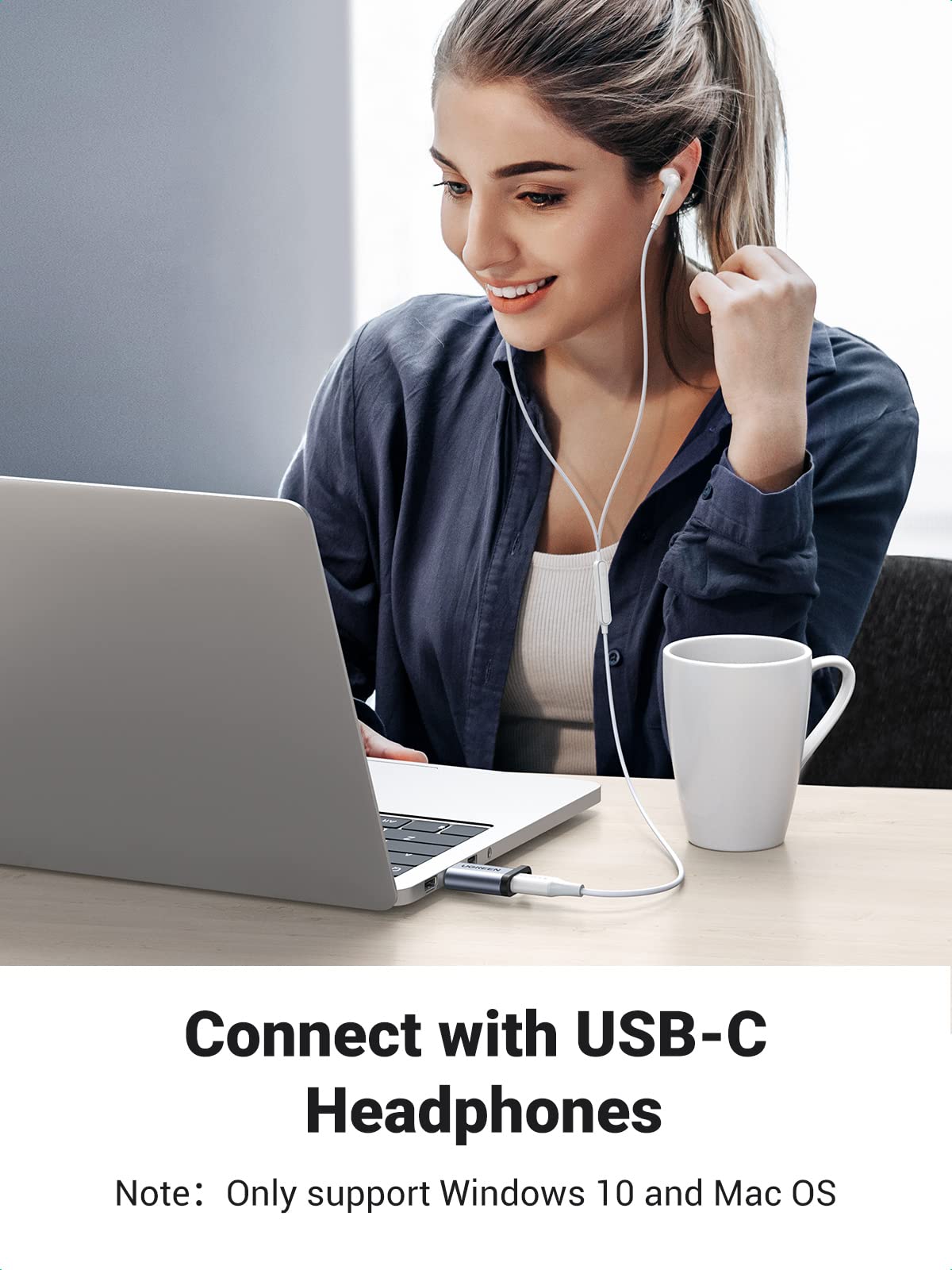 UGREEN USB C to USB 3.1 Adapter with Type C OTG Cable - USB C Female to USB Male Converter for MacBook, iPad Pro, Samsung Galaxy - Perfect for Data Transfer & Charging