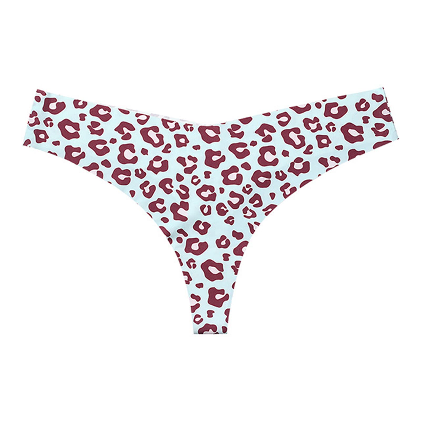 Sexy Seamless Thong Panties for Women - Breathable Ice Silk Bikini Underwear - Quick Drying & Comfortable Cotton - Perfect for Daily Wear, Workout & Intimate Moments