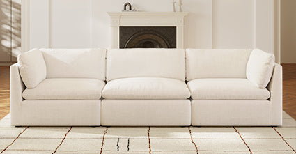3-Seat Davos Modular Sofa - Modern Sectional Sofa for Living Room, Lounge & Office - Comfortable & Stylish Home Furniture