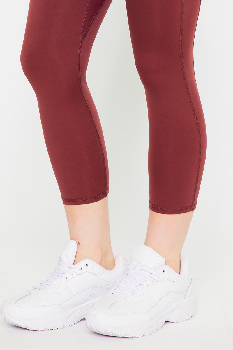 Best Demi High Rise Active Leggings for Women - Yoga, Running & Workout - Comfortable & Breathable Workout Pants for Gym & Everyday Wear