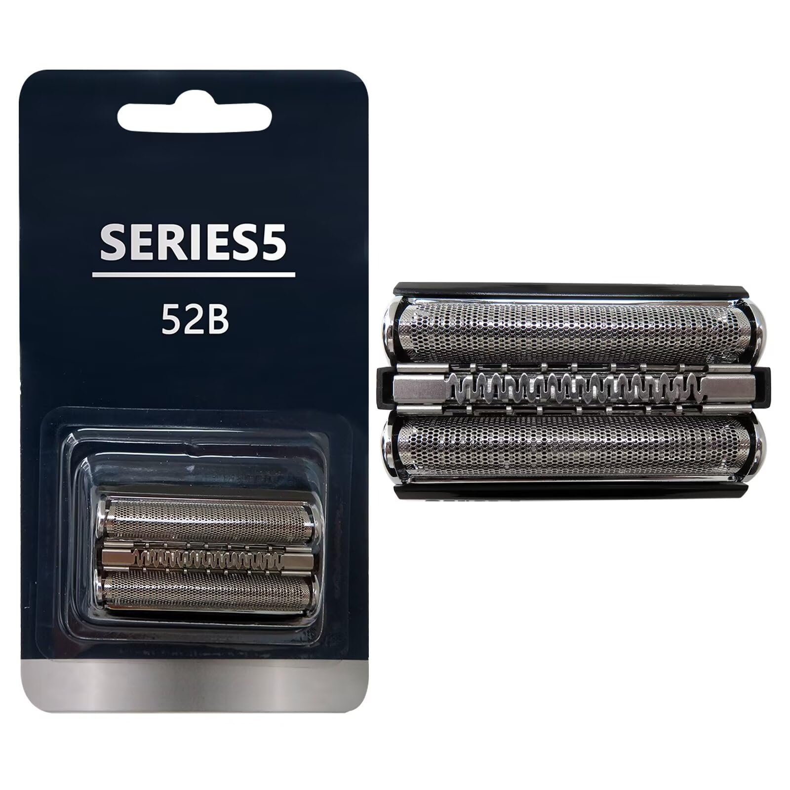 52B Black Replacement Shaver Foil Head - Compatible with Philips Norelco 5 Series 5070, 5070cc, 5090, 5090cc - Perfect for Smooth Shaving at Home or Travel