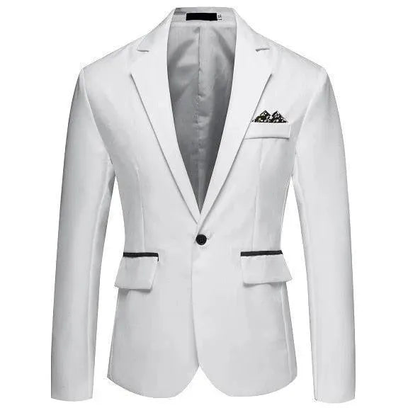 Premium Men's Business Blazer - Dickson Slim Fit Suit Jacket for Office, Wedding & Formal Events | Professional Work Attire & Special Occasions