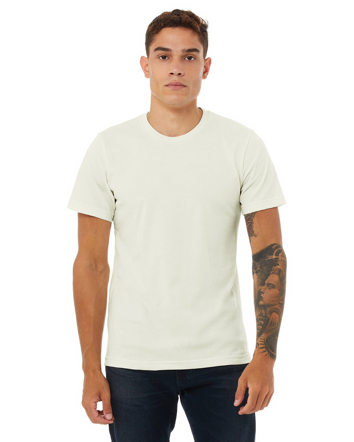 Bella + Canvas 3001C Premium Unisex Jersey Short Sleeve T-Shirt - Soft Cotton Tee for Men & Women - Perfect for Casual Wear, Screen Printing & Everyday Outfits