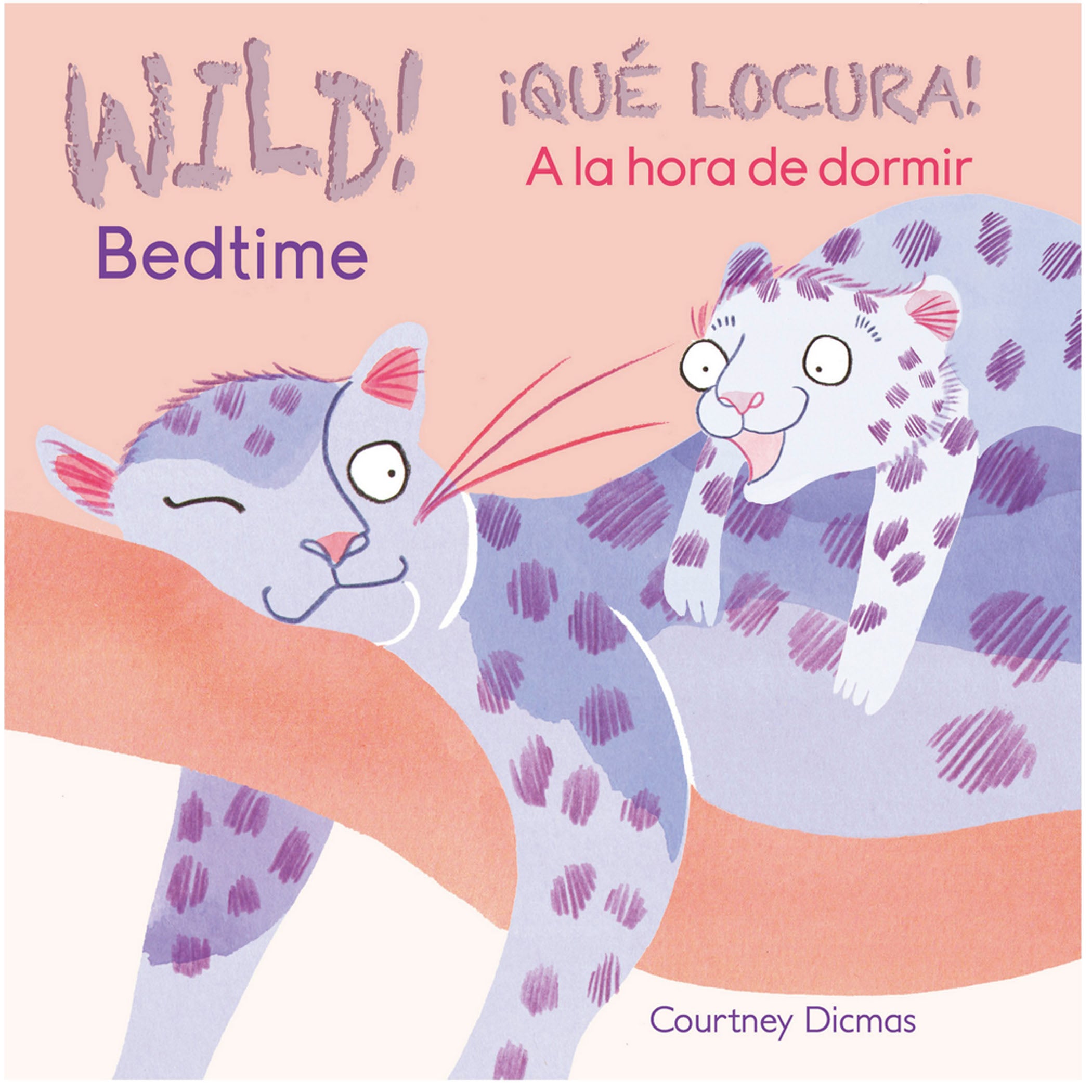 Wild! Bilingual Board Book Set for Kids - 4 Pack English/Spanish Children's Learning Books - Perfect for Early Childhood Education & Bilingual Family Storytime