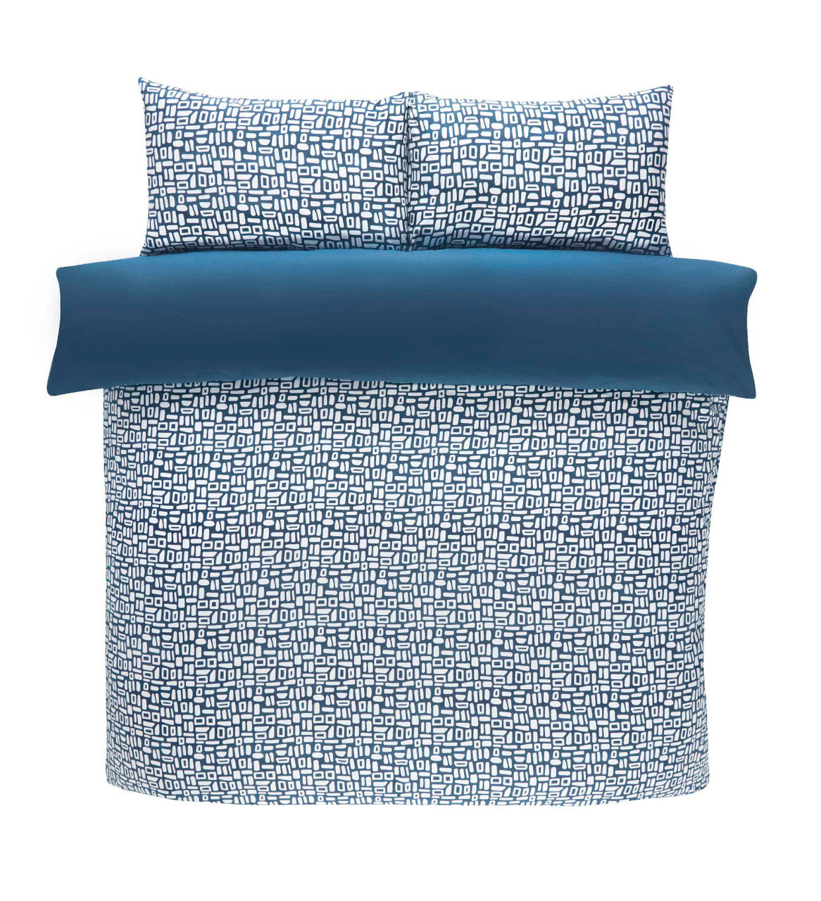 Premium Blue Pebbles Duvet Cover Set - Soft & Breathable Bedding for Cozy Sleep - Perfect for Master Bedroom, Guest Room & Dorm Decor