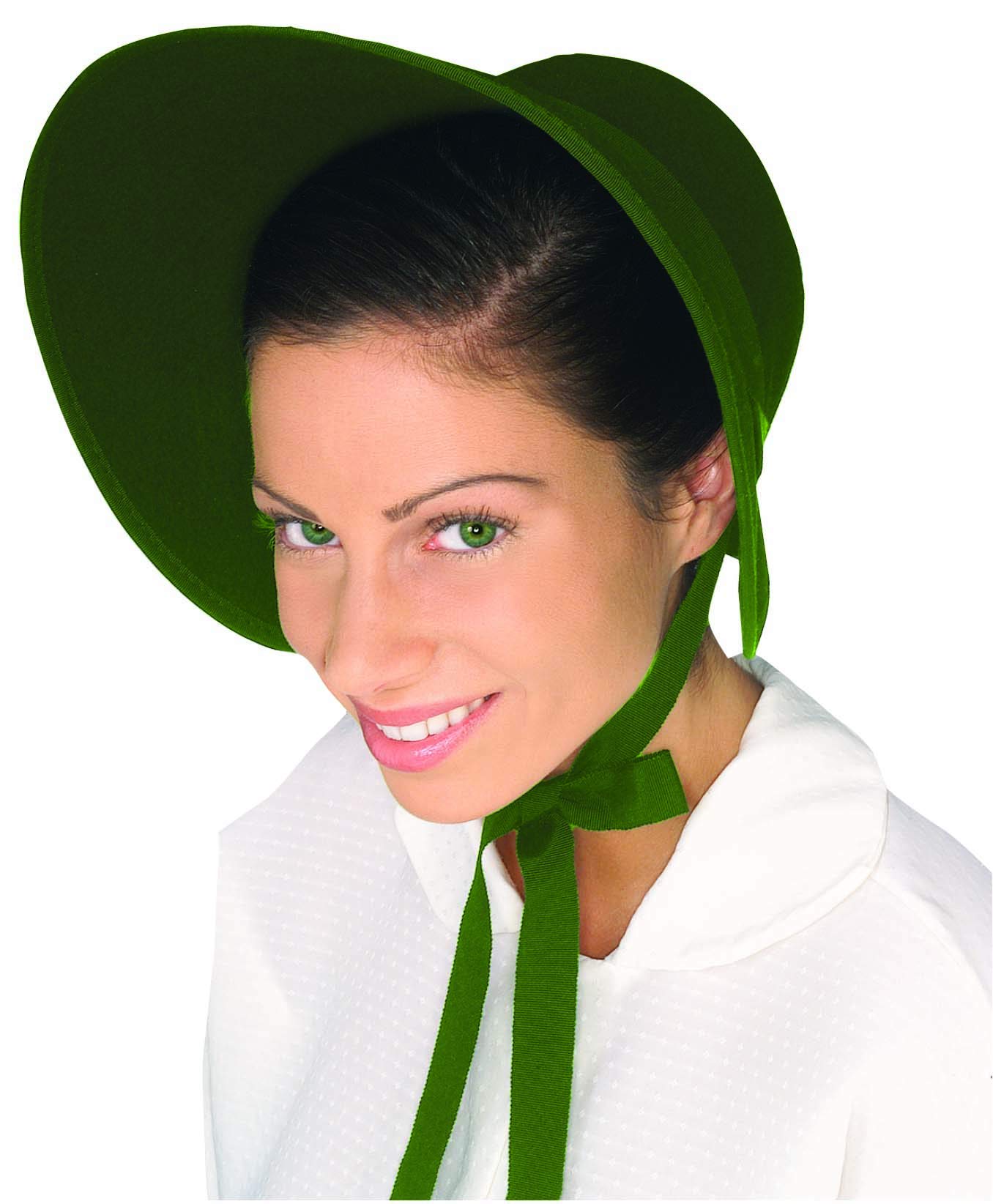 Colonial Felt Bonnet for Women - Vintage Style Hat for Costumes & Reenactments