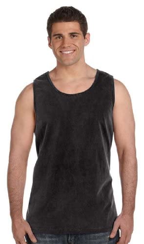 Comfort Colors Chouinard 9360 Adult Garment-Dyed Sleeveless Tank Top - Soft Cotton, Relaxed Fit for Casual Wear, Gym & Summer Outfits