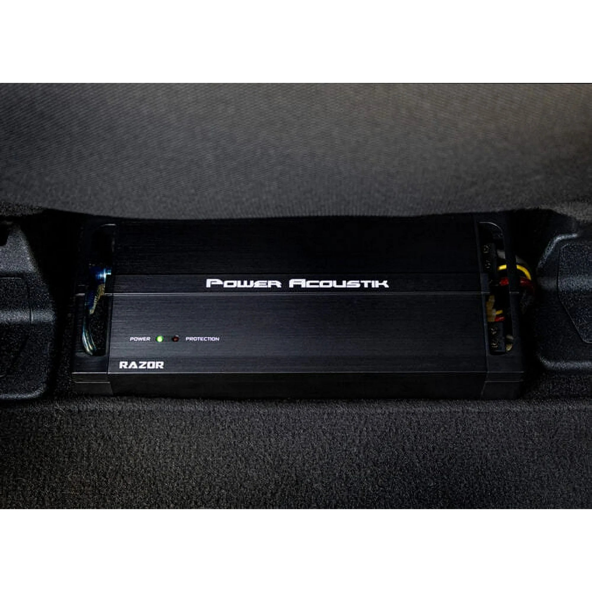 RZR1 2500D 1-Channel Car Amplifier - 2500W Max Power, 2 Ohm Stable, High-Performance Subwoofer Amp for Deep Bass - Perfect for Car Audio Systems & Bass Enthusiasts
