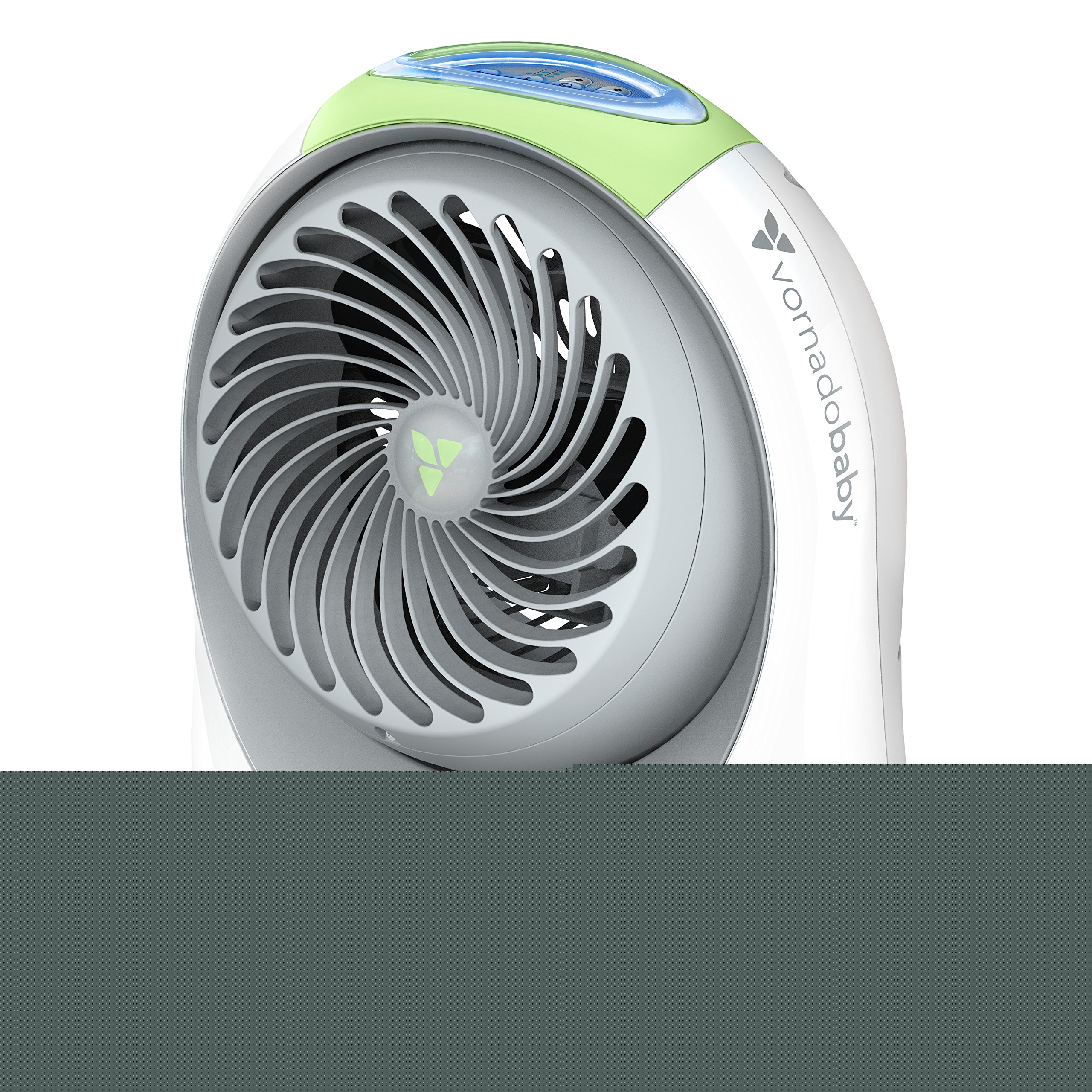 Vornadobaby Breesi LS Nursery Air Circulator Fan with Night Light & White Noise Sound Machine - Perfect for Baby Nursery, Bedroom & Kids Room Air Circulation