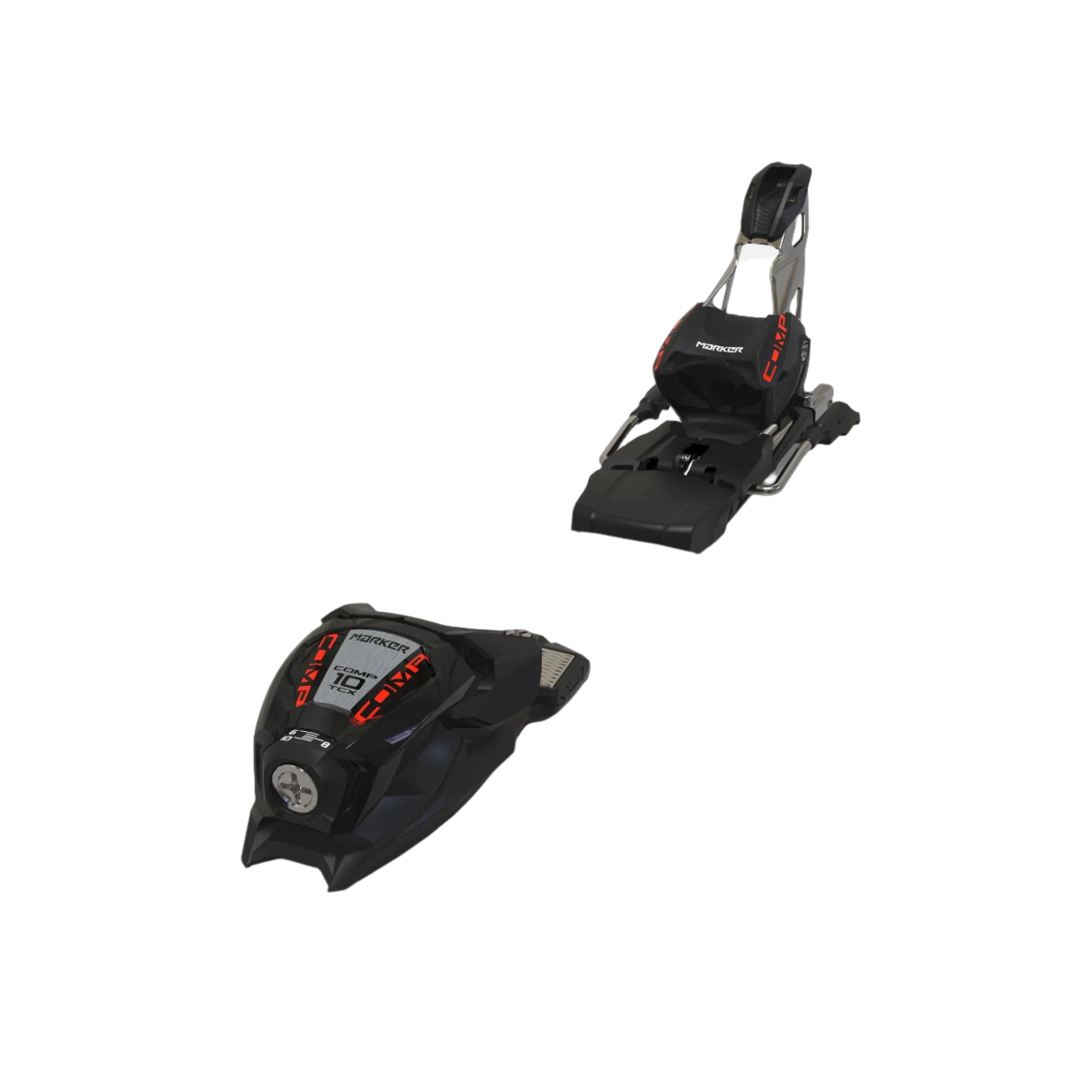 2025 Marker Comp 10 TCX Ski Bindings - High-Performance Alpine Ski Bindings for All-Mountain & Freeride Skiing
