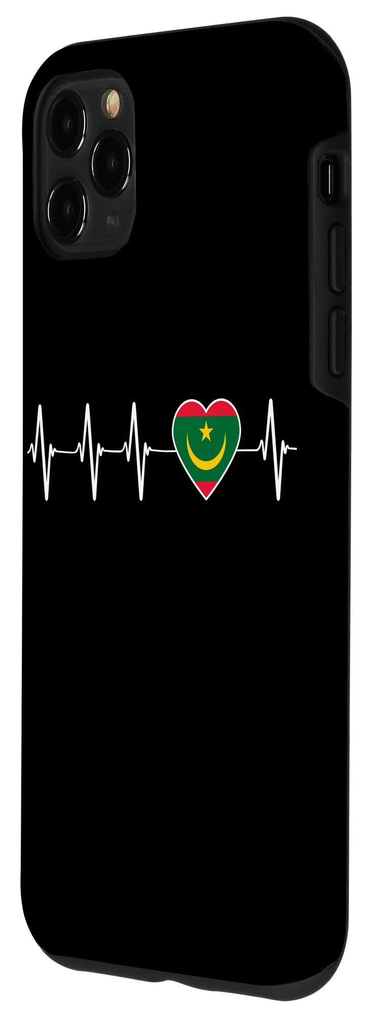 iPhone 11 Pro Max Case with Mauritania Flag Design - Premium Protective Cover for iPhone 11 Pro Max | Perfect Gift for Mauritania Lovers & Patriotic Travel Accessories