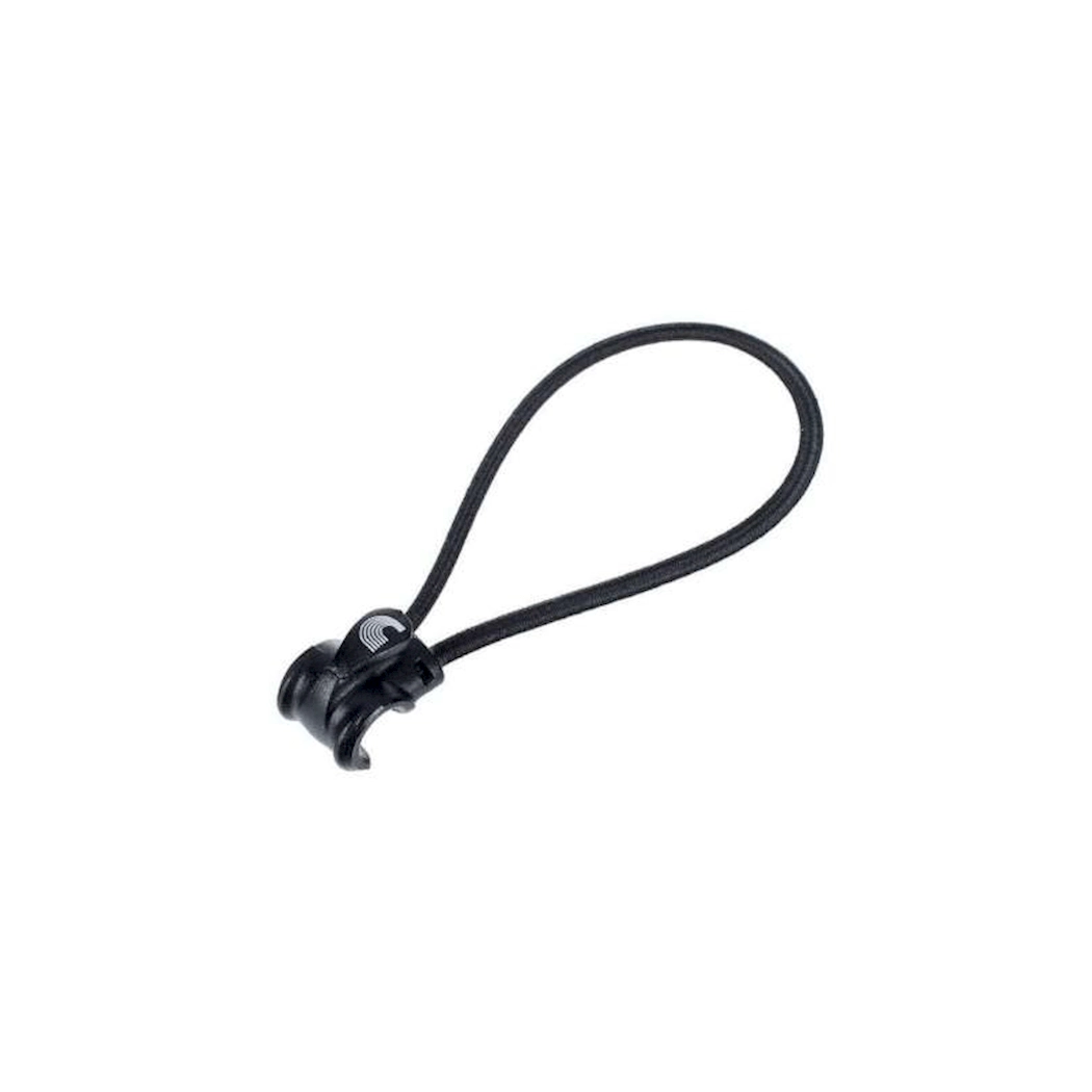 D'Addario PW ECT 10 Elastic Cable Ties - 10 Pack | Reusable Cord Organizers for Home, Office & Studio | Perfect for Wires, Headphones & Cables