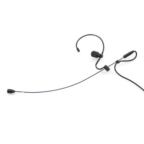 Lectrosonics ME2-C4L Black Single-Ear Headset with Microphone - Wireless Earset for Professional Audio, Live Performances & Broadcast Use