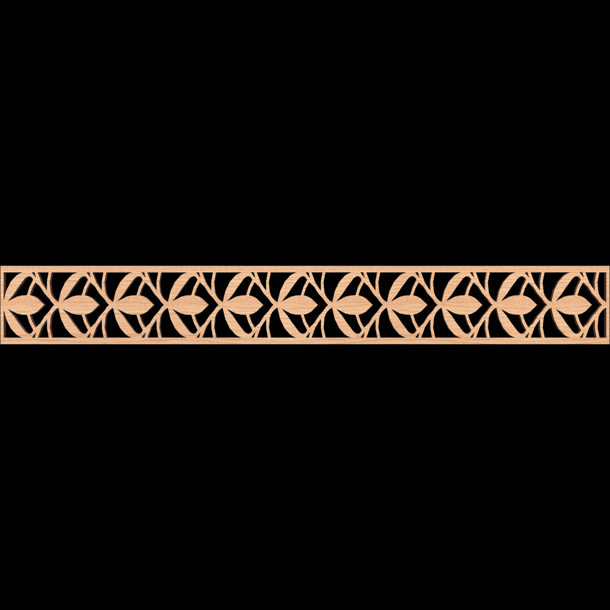 Salem Fretwork Moulding - Decorative Wood Trim for Home Interior & Furniture Design | Perfect for DIY Projects, Wall Accents, and Cabinet Embellishments