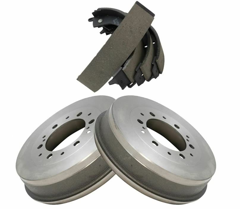 Rear Brake Drum and Shoe Kit for 2005-2014 Toyota Tacoma - Complete Replacement Set for Smooth Braking Performance | Perfect for Off-Roading, Towing & Daily Commuting