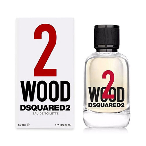 Dsquared2 Wood 50ml Eau de Toilette for Men - Fresh & Woody Fragrance for Day & Night Wear, Office & Date Nights
