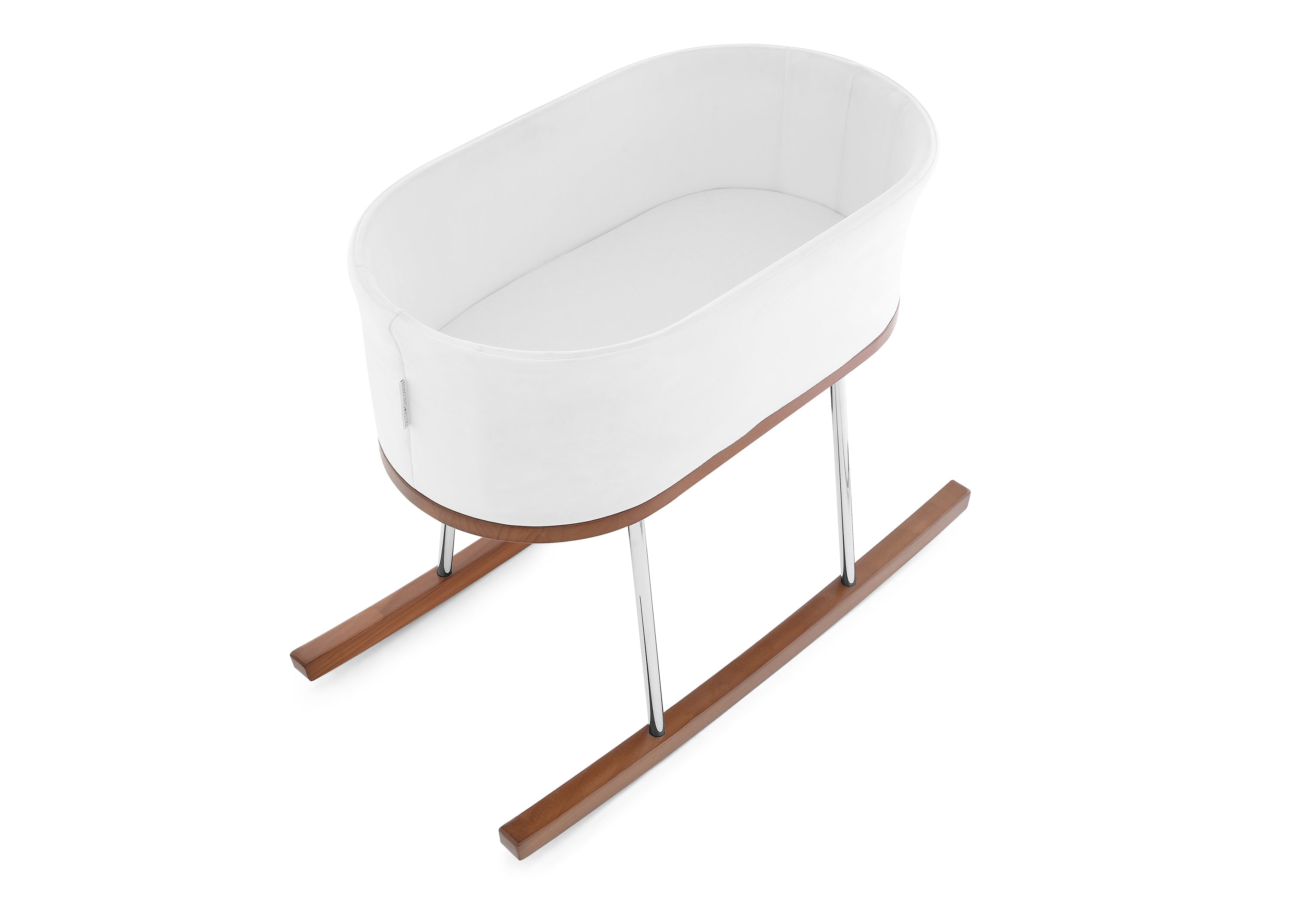 Rockaway Rocking Bassinet - Portable Baby Crib with Adjustable Height for Newborns & Infants | Perfect for Nursery, Bedroom & Travel | Gentle Rocking Motion for Soothing Sleep
