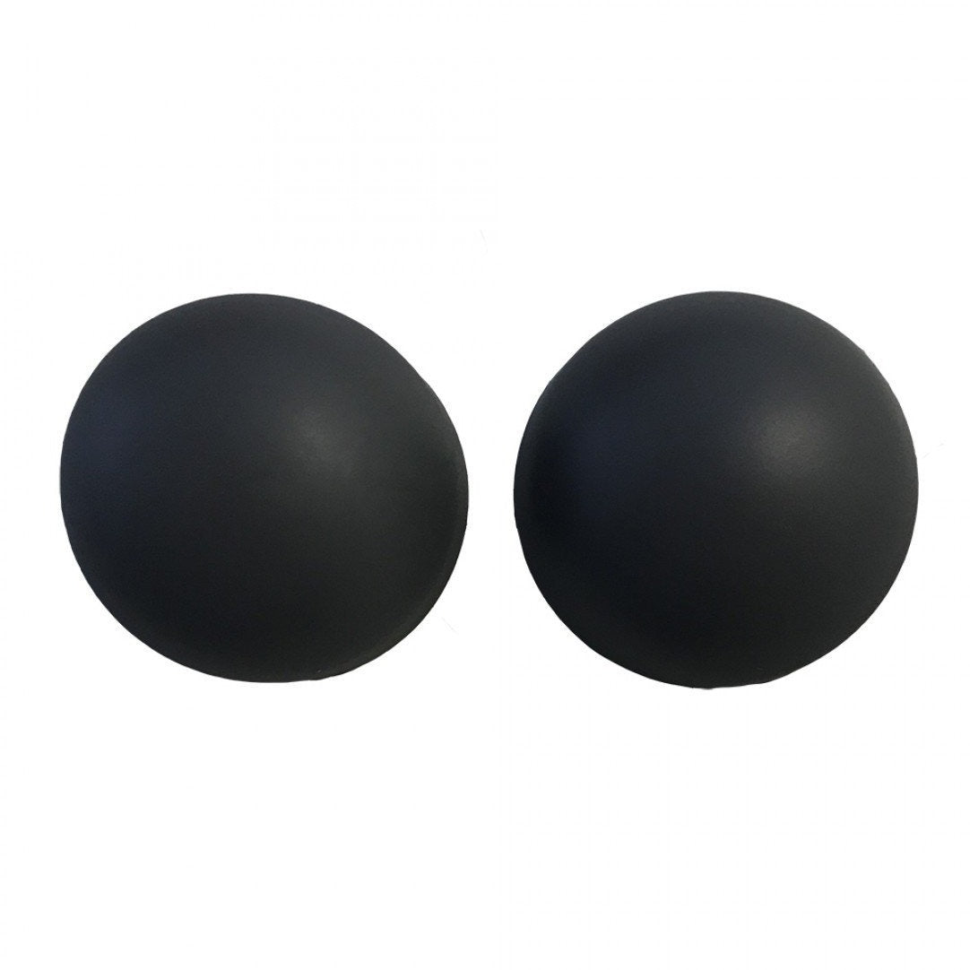 Premium Black Soft Head Attachments for PAMHAAU Massagers - 2 Pack Set for Neck & Shoulder Pain Relief - Perfect for Home Spa & Physical Therapy Use