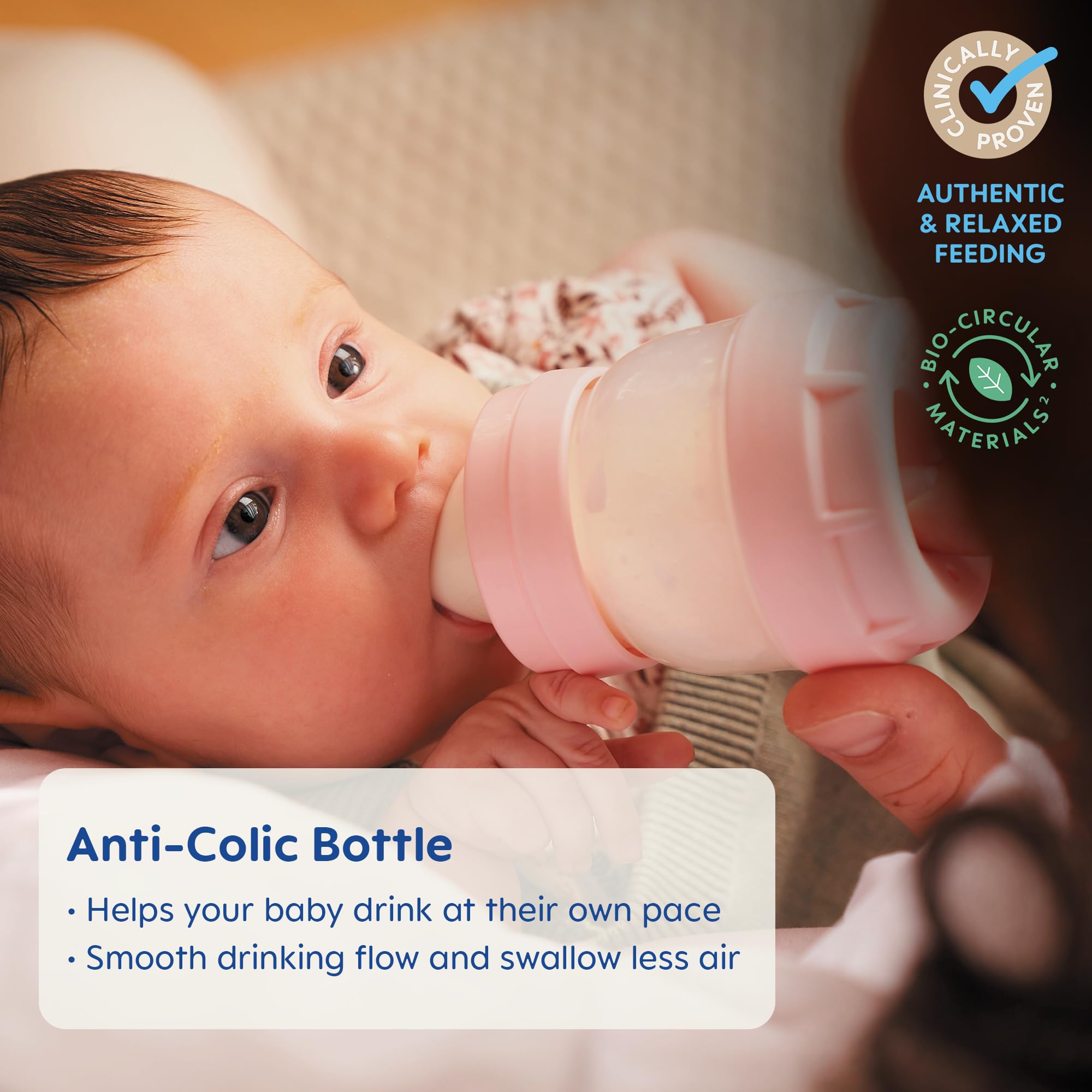 MAM Newborn Essentials Must-Have Baby Bottle Set for 0-3 Months - 5oz Anti-Colic Bottles, Self-Sterilizing, Pacifiers & Skinsoft Silicone Nipples - 10-Piece Feeding Gift Set for Girls - Perfect for Newborn Care, Baby Showers & On-the-Go Feeding