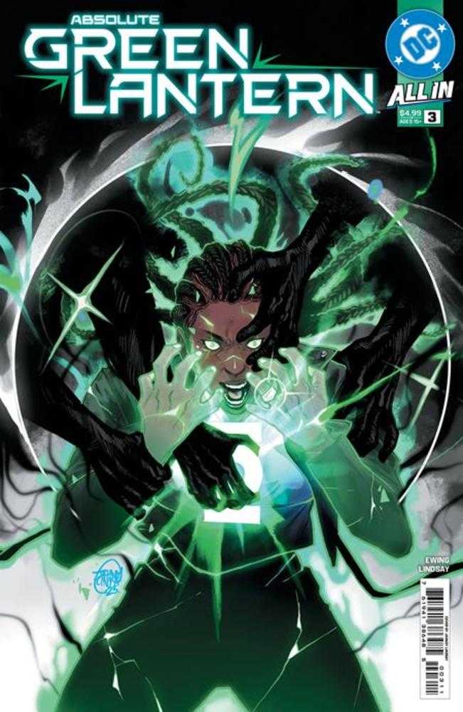 Absolute Green Lantern #3 Cover A Jahnoy Lindsay - DC Comics Collectible for Fans, Superhero Display & Gift Idea