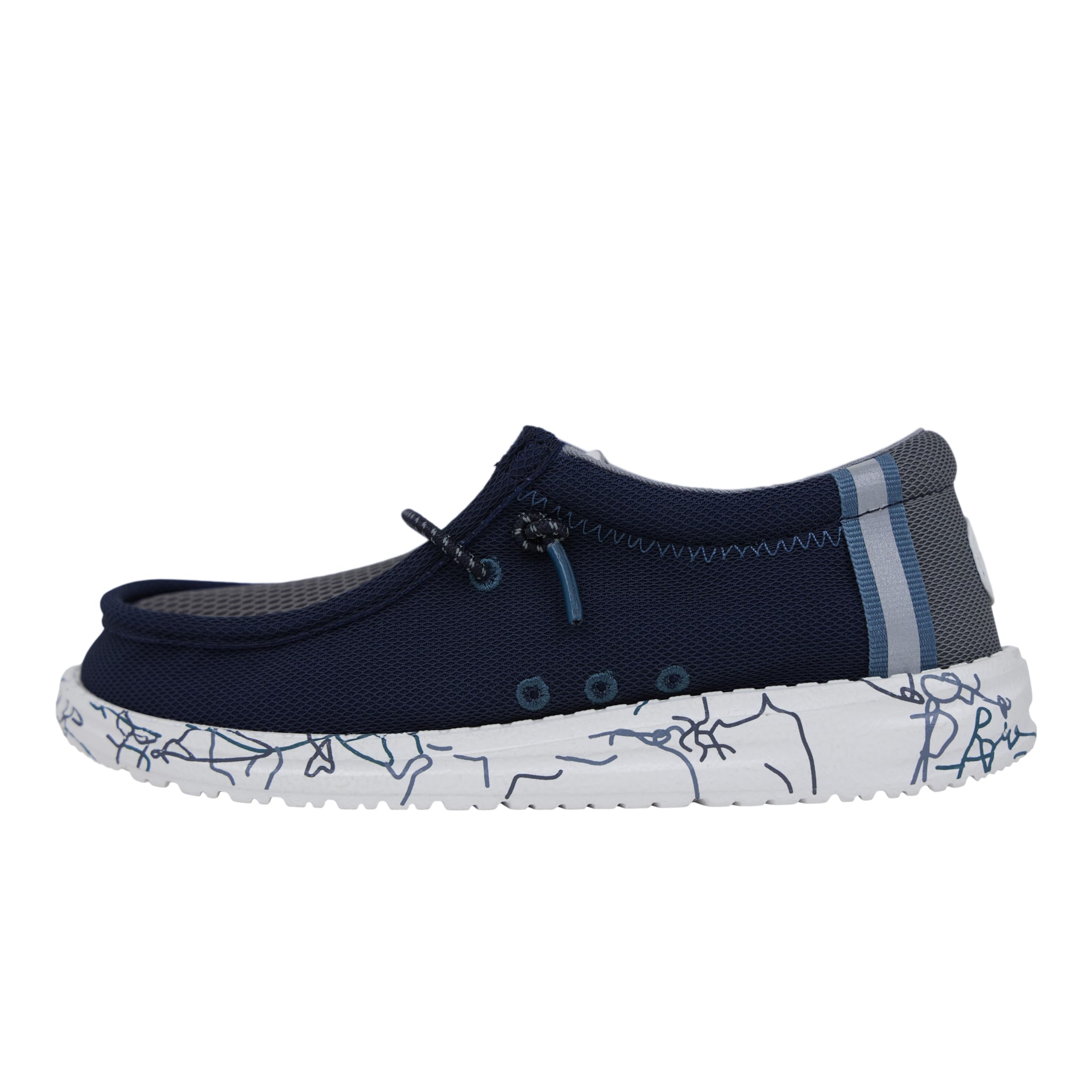 Hey Dude Wally Summer Mesh Shoes for Baby Boys - Lightweight & Breathable Toddler Shoes for Playtime, Park Outings & Everyday Comfort