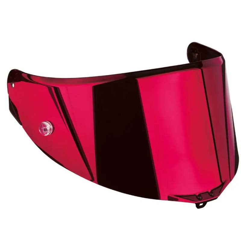 AGV Race 3 Motorcycle Helmet Anti-Scratch Visor - Iridium Red Lens for Racing & Street Riding