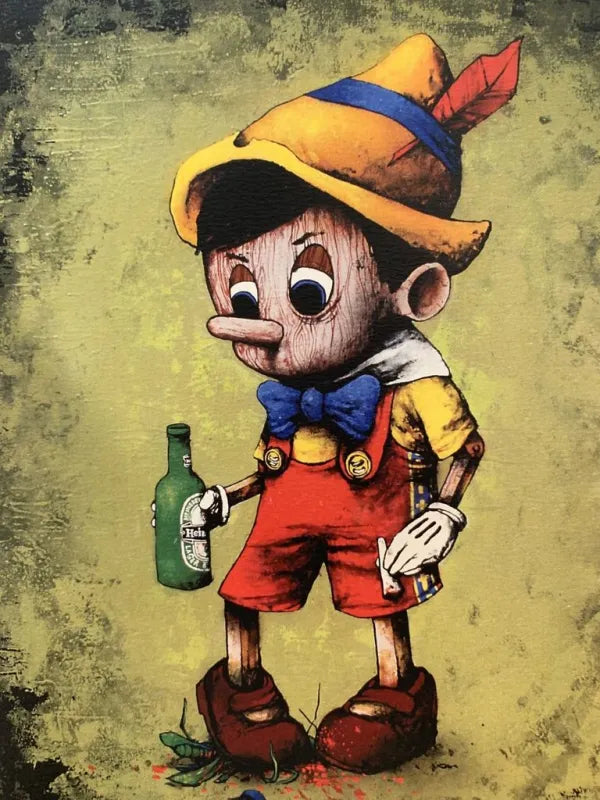 DRAN BAD PINOCCHIO - Unique Collectible Figurine for Disney Fans & Home Decor | Perfect for Gifts, Display, and Themed Parties