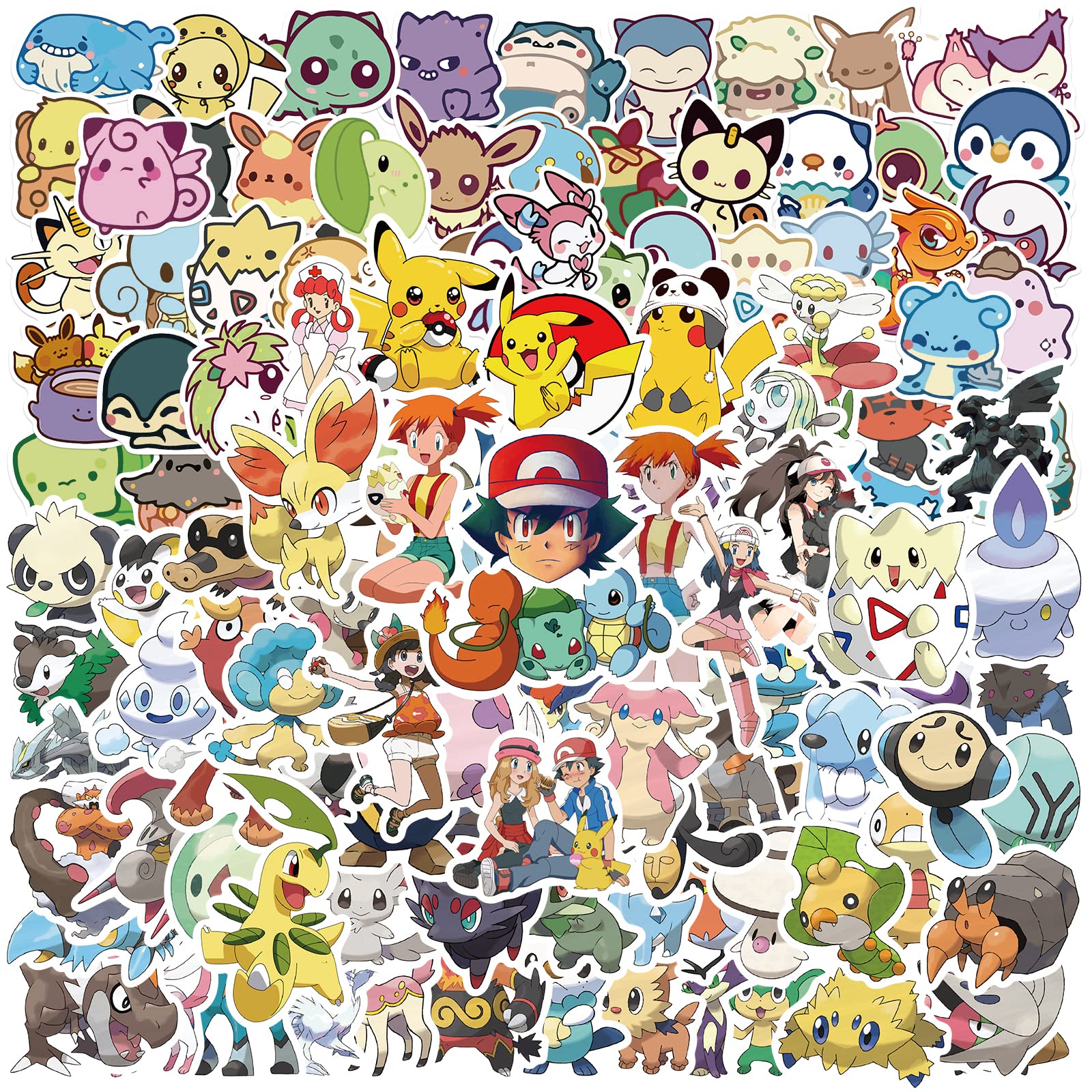 200Pcs Cartoon Stickers - Waterproof Decals for Suitcase, Skateboard, Laptop, Water Bottles & Cars | Fun Decorative Stickers for Teens, Boys & Girls | Perfect for School, Travel & Personalizing Belongings