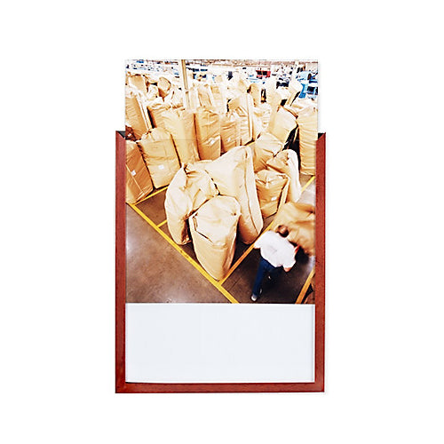 Affordable 12x24 Quick Change Slide-In Wood Poster Frame - Top Load or Side Load Options for Home & Office Decor