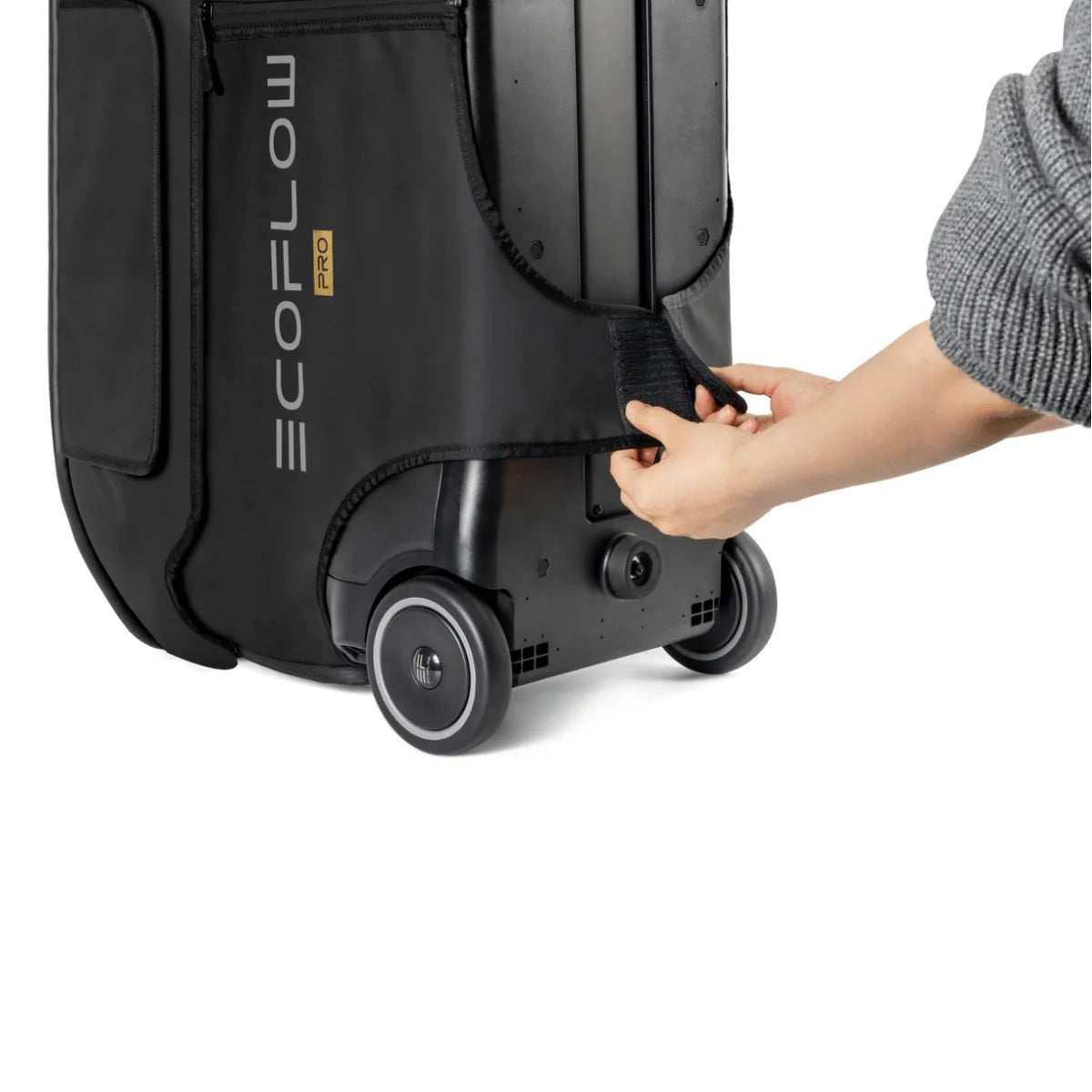EcoFlow DELTA Pro Portable Power Station Carrying Case - Durable Protective Cover for Outdoor Camping, RV Trips & Emergency Power Backup