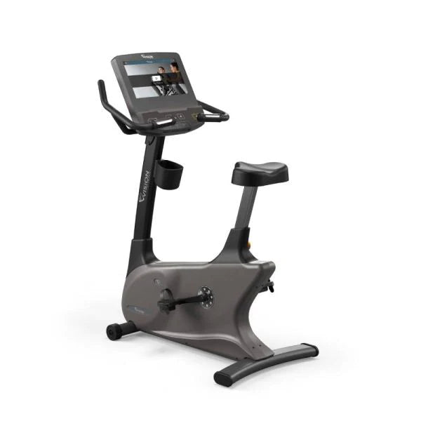 Commercial Stationary Bike Vision U600E - Heavy Duty Indoor Cycling Bike for Gyms & Home Workouts - Perfect for Cardio Training & Fitness Studios