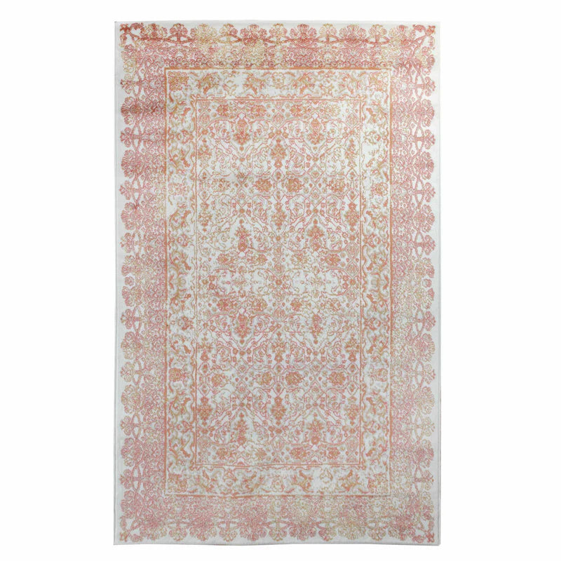 Myel Classic Medallion Indoor Area Rug - Non-Slip Traditional Persian Design Runner Rug for Living Room, Bedroom & Hallway