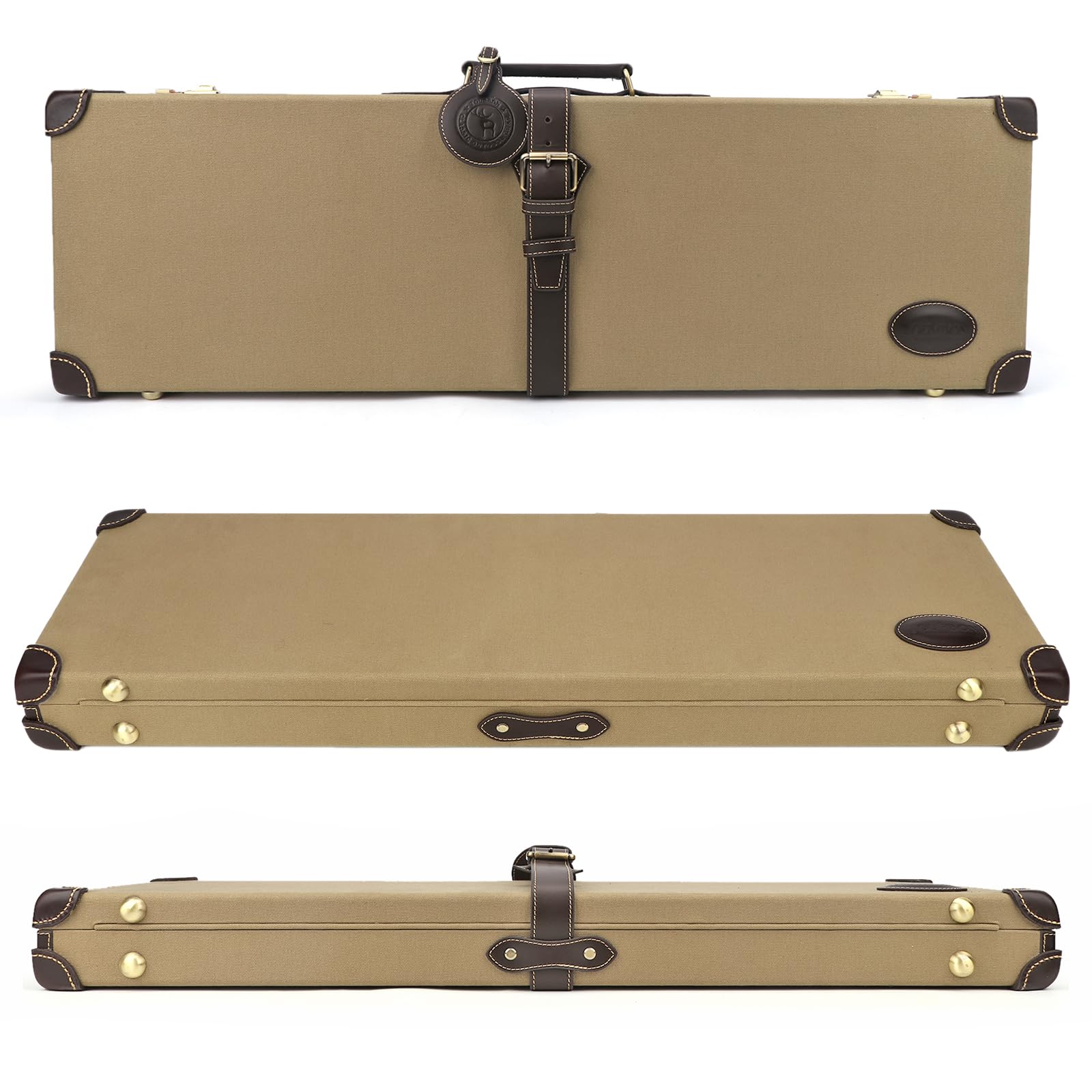 TOURBON 32 Inch Universal Hard Gun Case for Hunting - Shotgun & Rifle Carrying Storage with Combination Lock - Durable Protection for Travel, Transport & Outdoor Adventures
