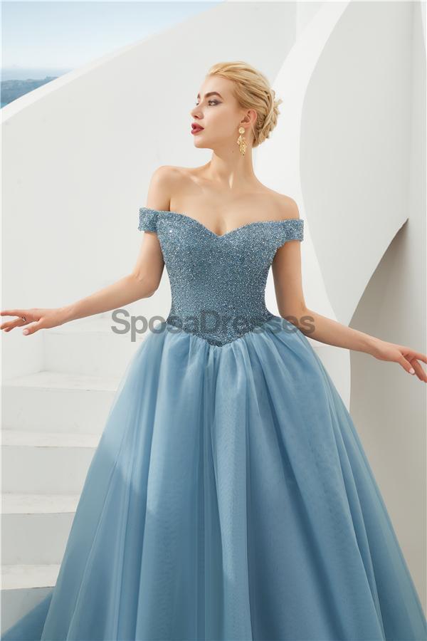 Emerald Green Off Shoulder A-Line Long Evening Prom Dress for Women - Elegant Formal Gown for Prom, Party, Homecoming & Special Occasions