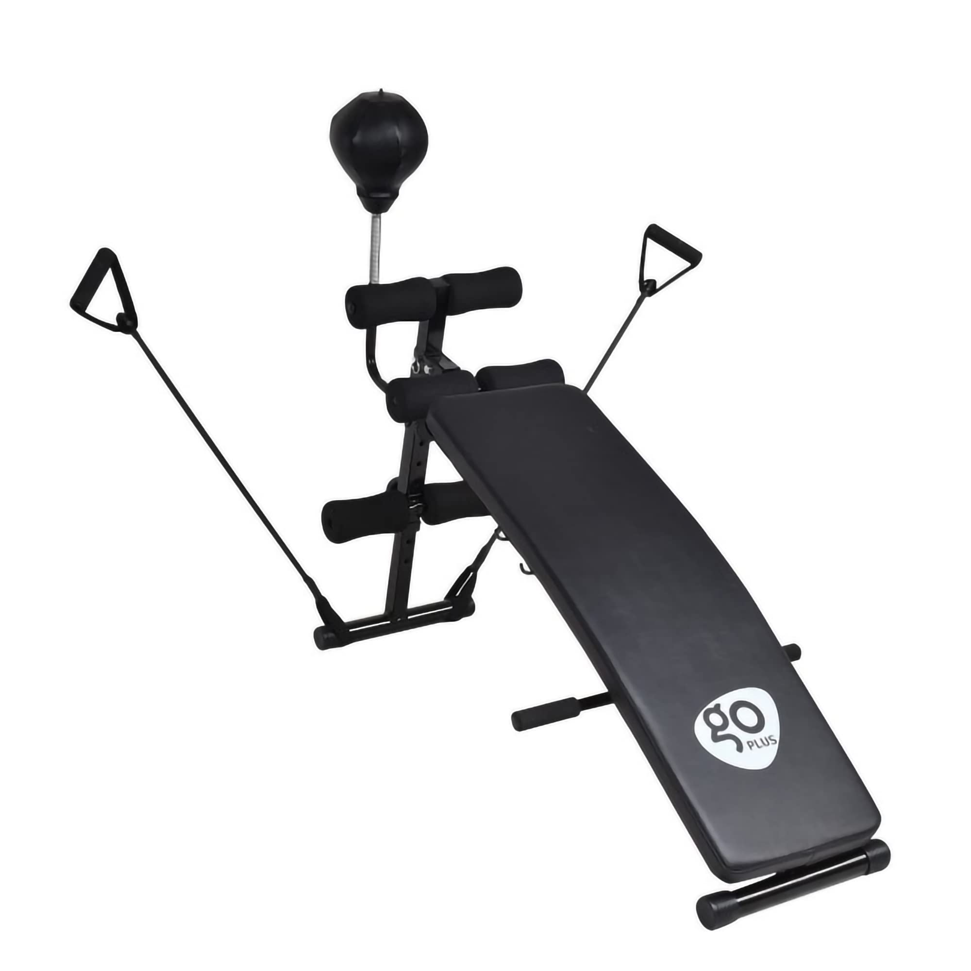 Adjustable Incline Curved Workout Fitness Sit Up Bench - AB Machine for Home Gym, Core Training Equipment for Abs & Back Exercises | Perfect for Home Workouts, Strength Training & Fitness Enthusiasts